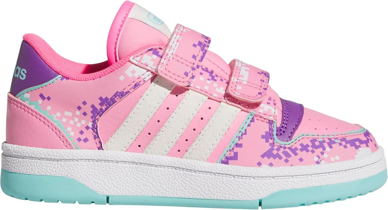 adidas Unisex-Child Break Start Elastic Lace Sneaker