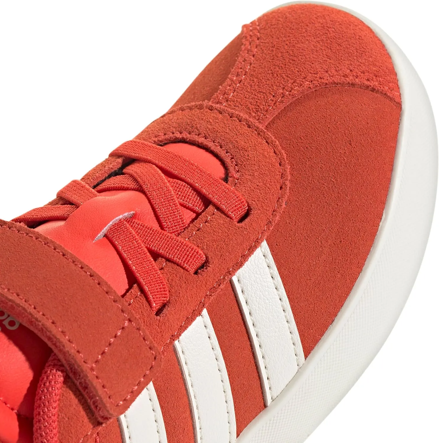 adidas Unisex-Child Vl Court 3.0 Elastic Lace Sneaker, EU
