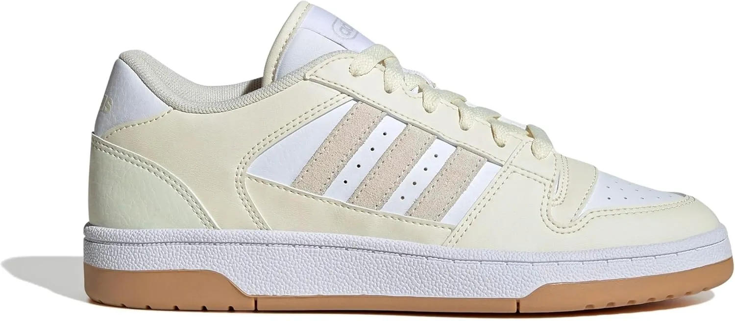 adidas Womens Break Start Low Lace Up Sneakers Shoes Casual - Red
