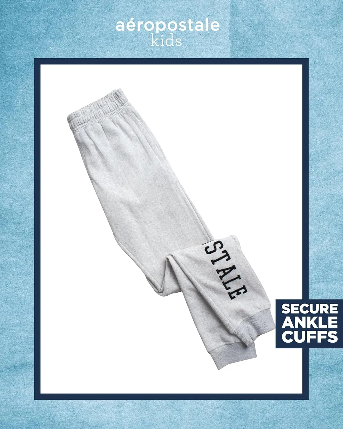 AEROPOSTALE Boys Sweatsuit Set - 2 Piece Fleece Pullover Hoodie Sweatshirt and Jogger Sweatpants - Boys Activewear Set (8-16)