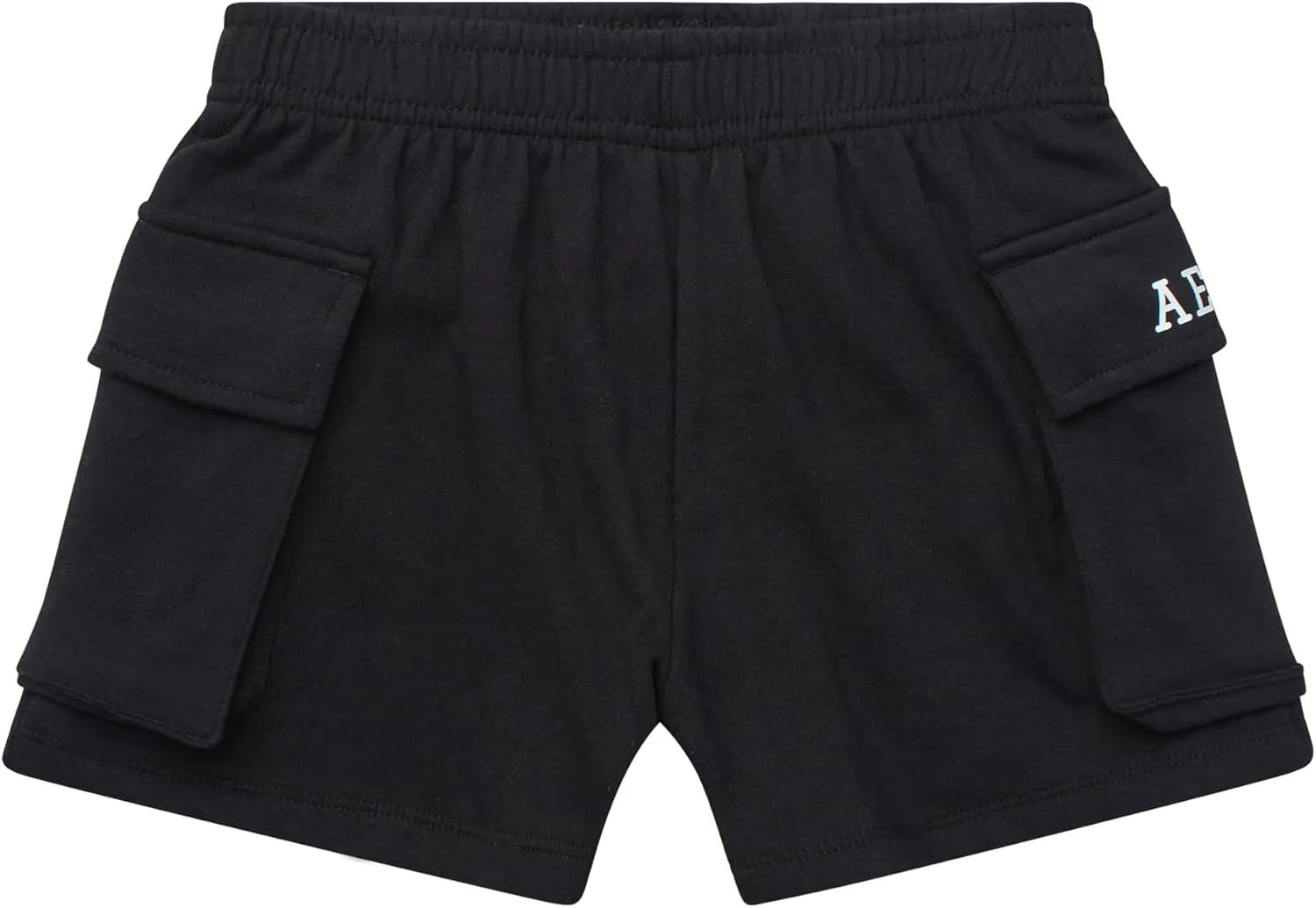 AEROPOSTALE Girls' Fleece Cargo Shorts - Soft Stylish Casual Active Shorts with Elastic Waist and Side Pockets (Sizes: 7-16)