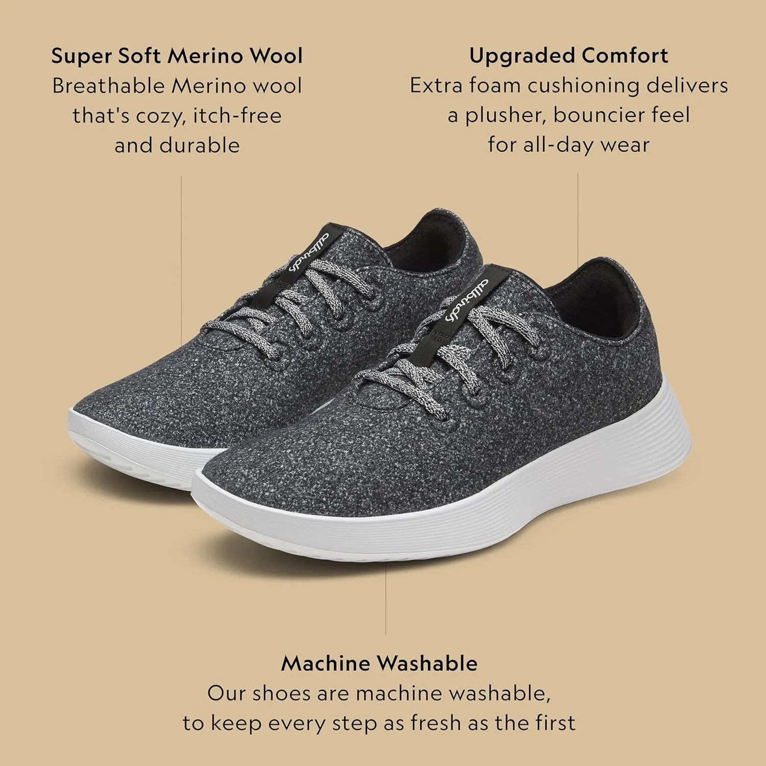 Allbirds Women's Wool Runner Go Sneaker