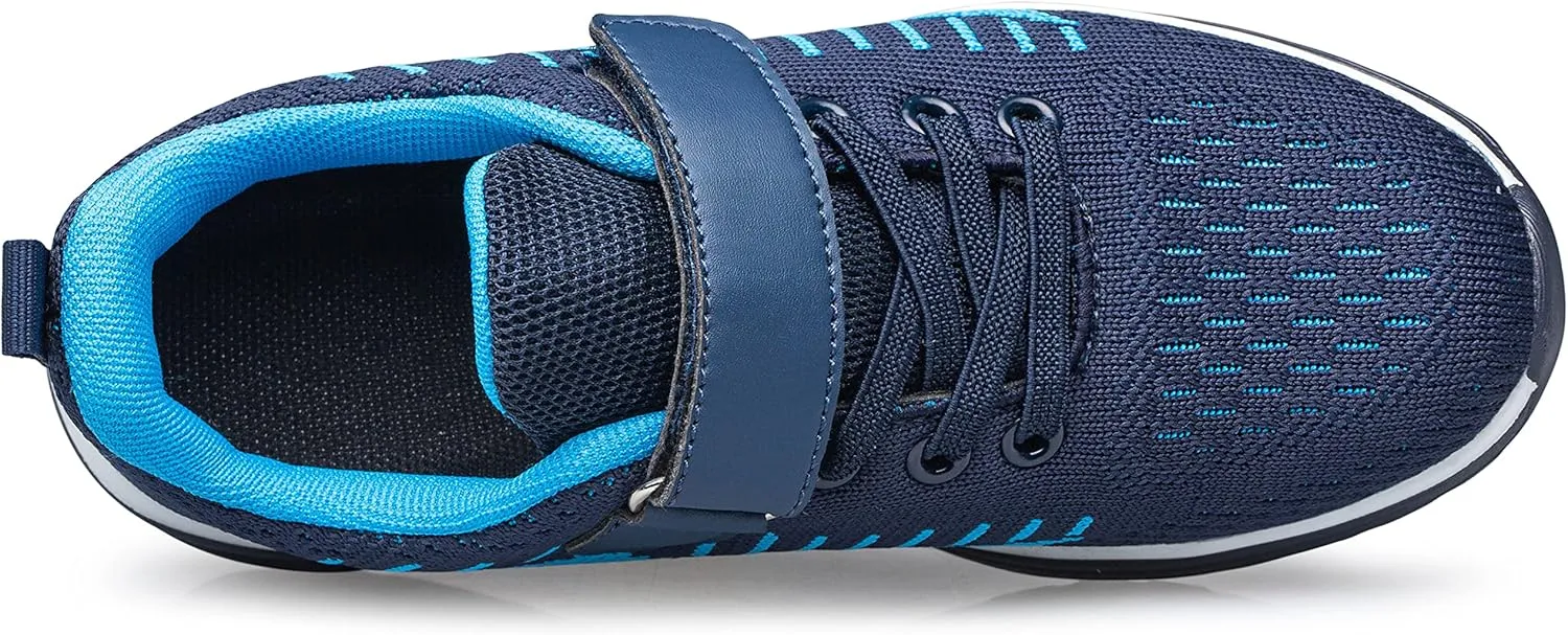 Anlarach Kids Toddler Shoes Boys Girls Athletic Running Shoes Air Cushion Sneakers for Toddler/Little Kid/Big Kid