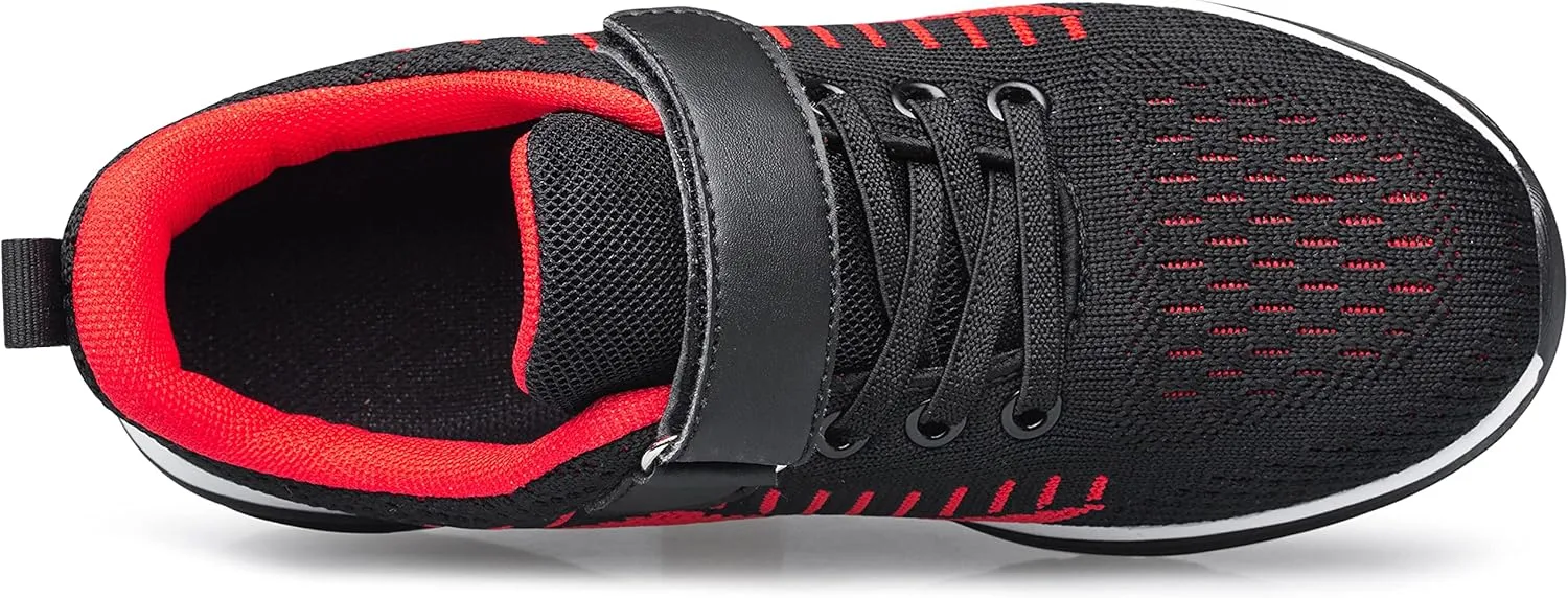 Anlarach Kids Toddler Shoes Boys Girls Athletic Running Shoes Air Cushion Sneakers for Toddler/Little Kid/Big Kid