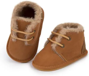 Baby Boys Girls Shoes Infant High-Top Ankle Sneakers Non-Slip Soft Sole Toddler Prewalker Newborn First Walkers Crib Shoes