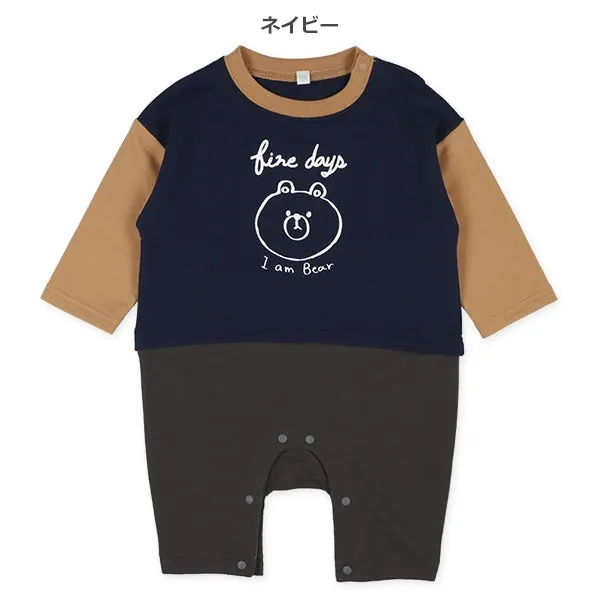 Bear Designed Baby Romper