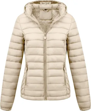 Bellivera Women's Quilted Lightweight Jacket Puffer Coat Women Bubble for Spring and Winter