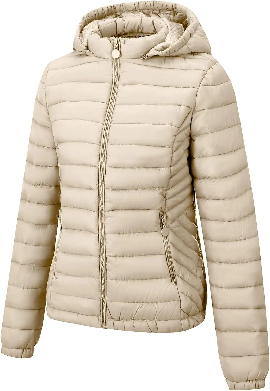 Bellivera Women's Quilted Lightweight Jacket Puffer Coat Women Bubble for Spring and Winter