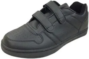 Benefit Wear Leather Double Hook-and-Loop Sneaker Shoes for Women and Men | All Purpose Workout, Gym, Work, Streetwear, Casual Sneakers