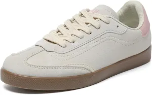 Bernal Women's Fashion Sneakers Flat Low-Top Lace-Up Comfortable Casual Tennis Shoes Walking Travel Shoes Dress Sneakers