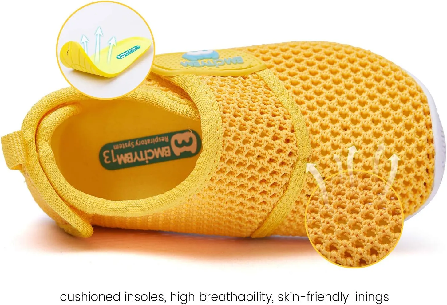 BMCiTYBM Toddler Baby Shoes Girl Boy Breathable Mesh Sneakers Non Slip