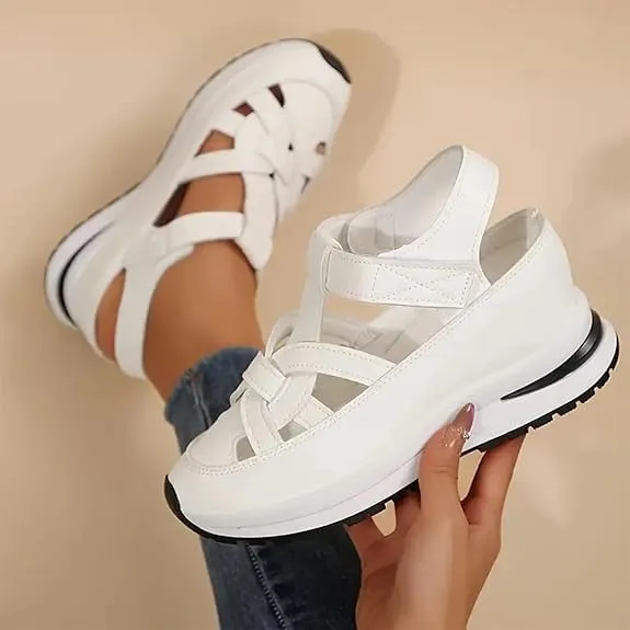 Bomre Shoes Women Sneakers, Aveta Orthopedic Sandals, Arch Support Sandals Summer Platform Wedge Beach Boho Vacation