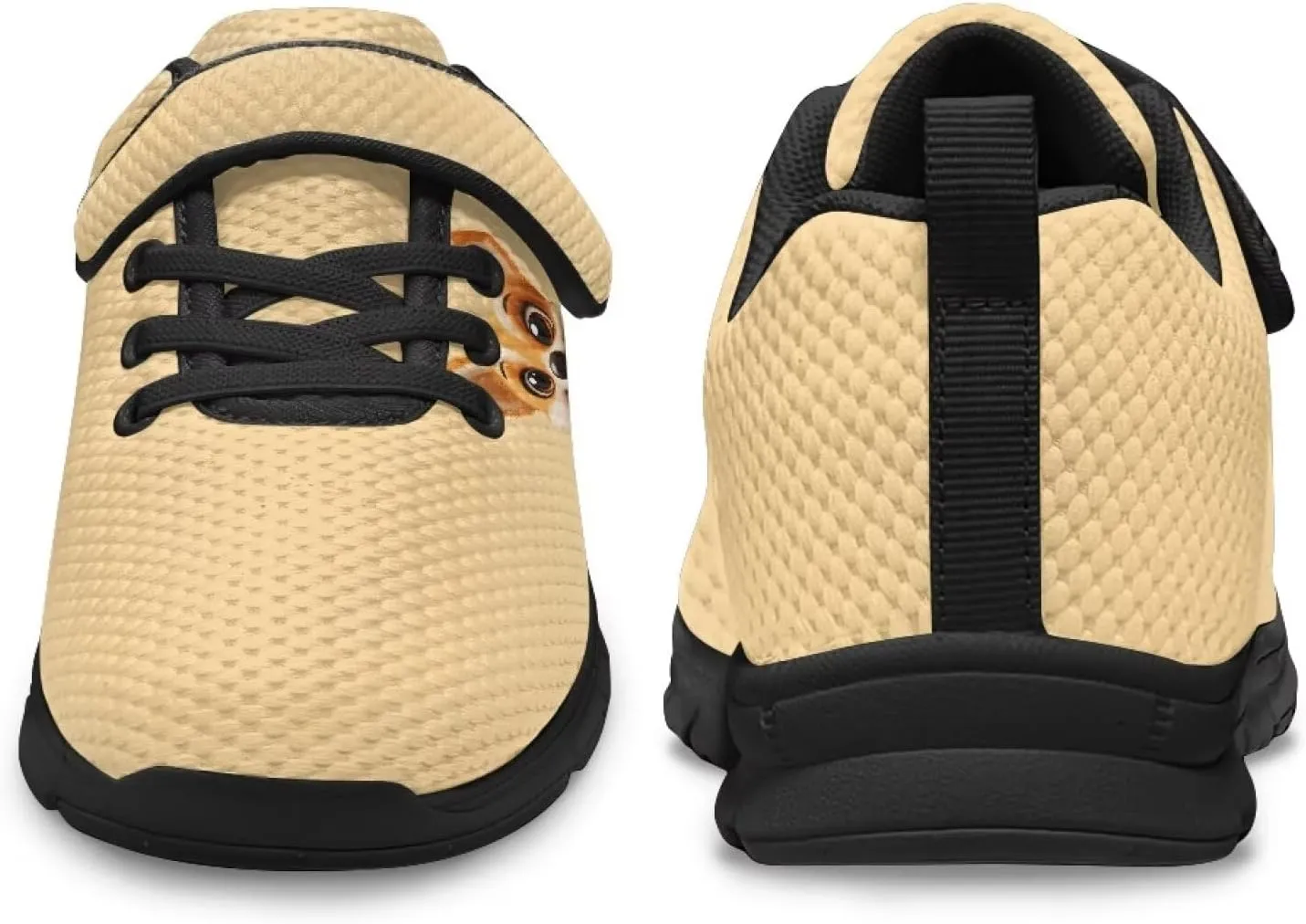Boys Tennis Shoes Cute Animal Sneakers for Kids Slip On School Shoes
