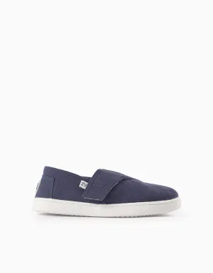 Canvas Espadrilles for Boys, Dark Blue