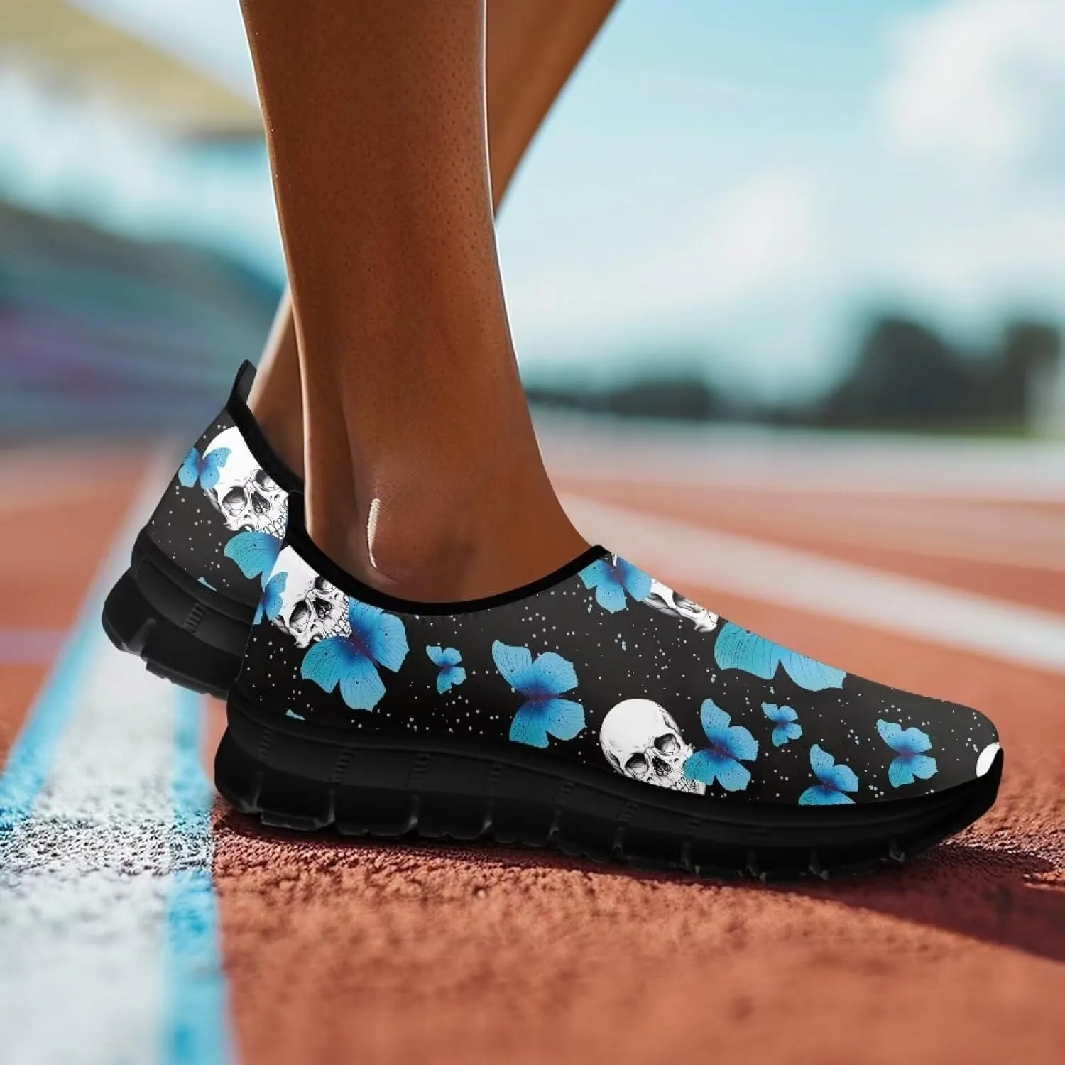 Canvas Sports Shoes for Women Low Top Casual Sneakers for Women Fashion Comfortable Walking Shoes（Black Sole）