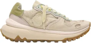 Chacrona Metta Lino Whitewisp - Casual Sneakers for Men & Women - Comfortable & Durable Leather and Linen Sneakers