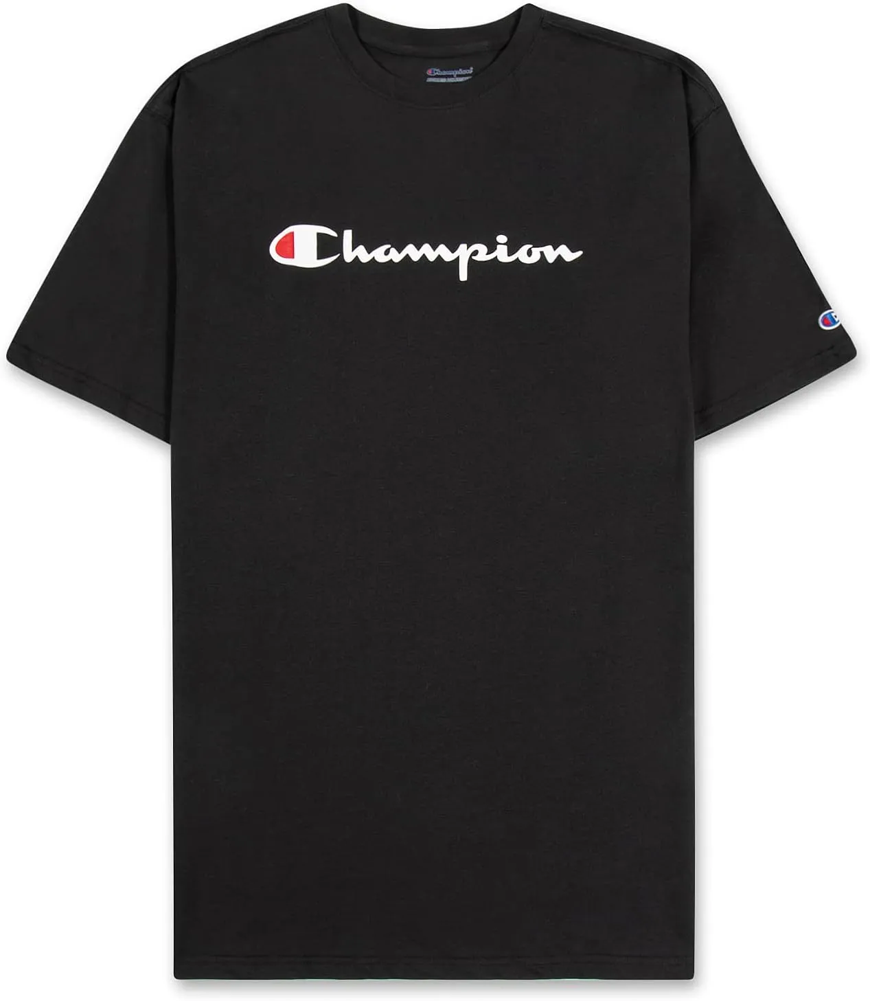 Champion Hoodie and T Shirt Big and Tall 2 Pack - Pullover Sweatshirt & Tee Pack