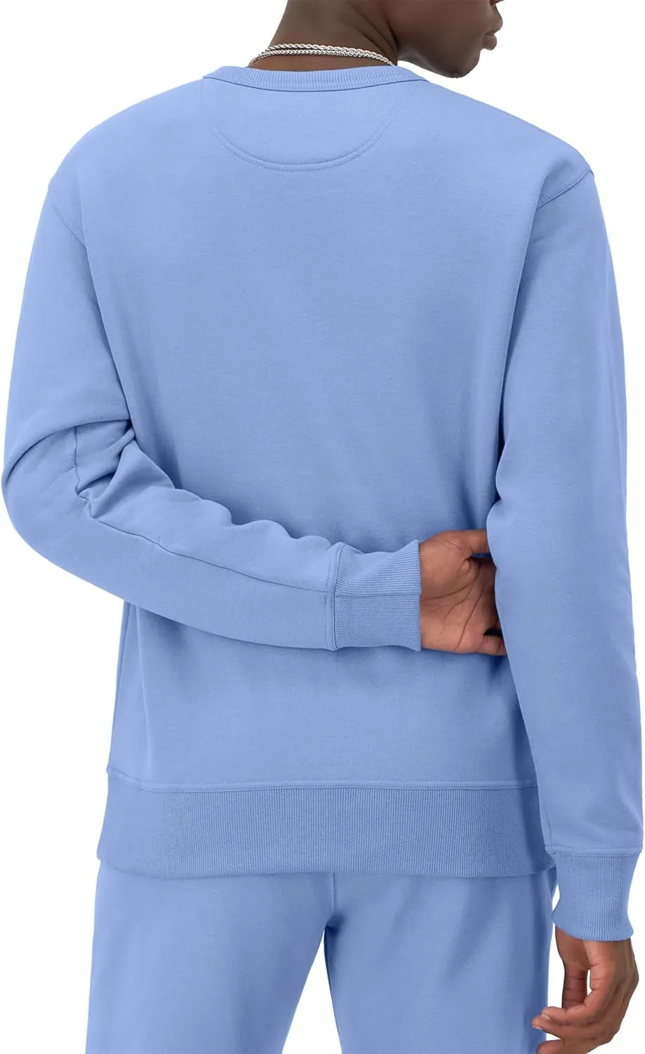 Champion Men's Sweatshirt, Powerblend, Fleece Midweight Crewneck Sweatshirt (Reg. Or Big & Tall)