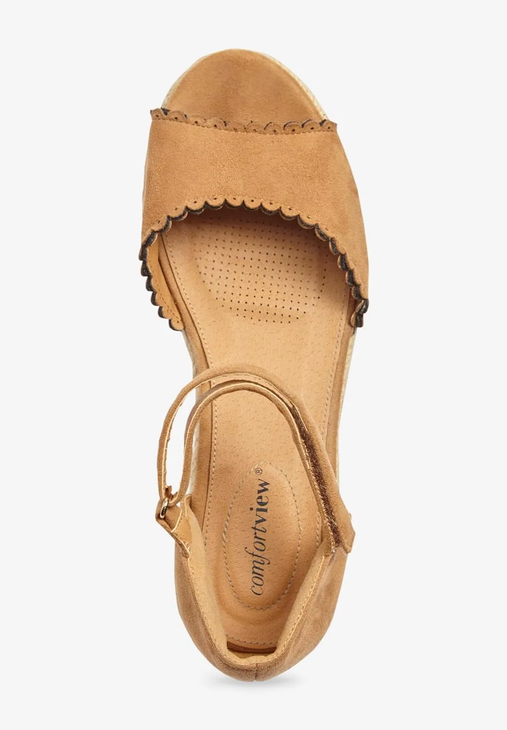 Comfortview Women's Wide Width The Charlie Espadrille