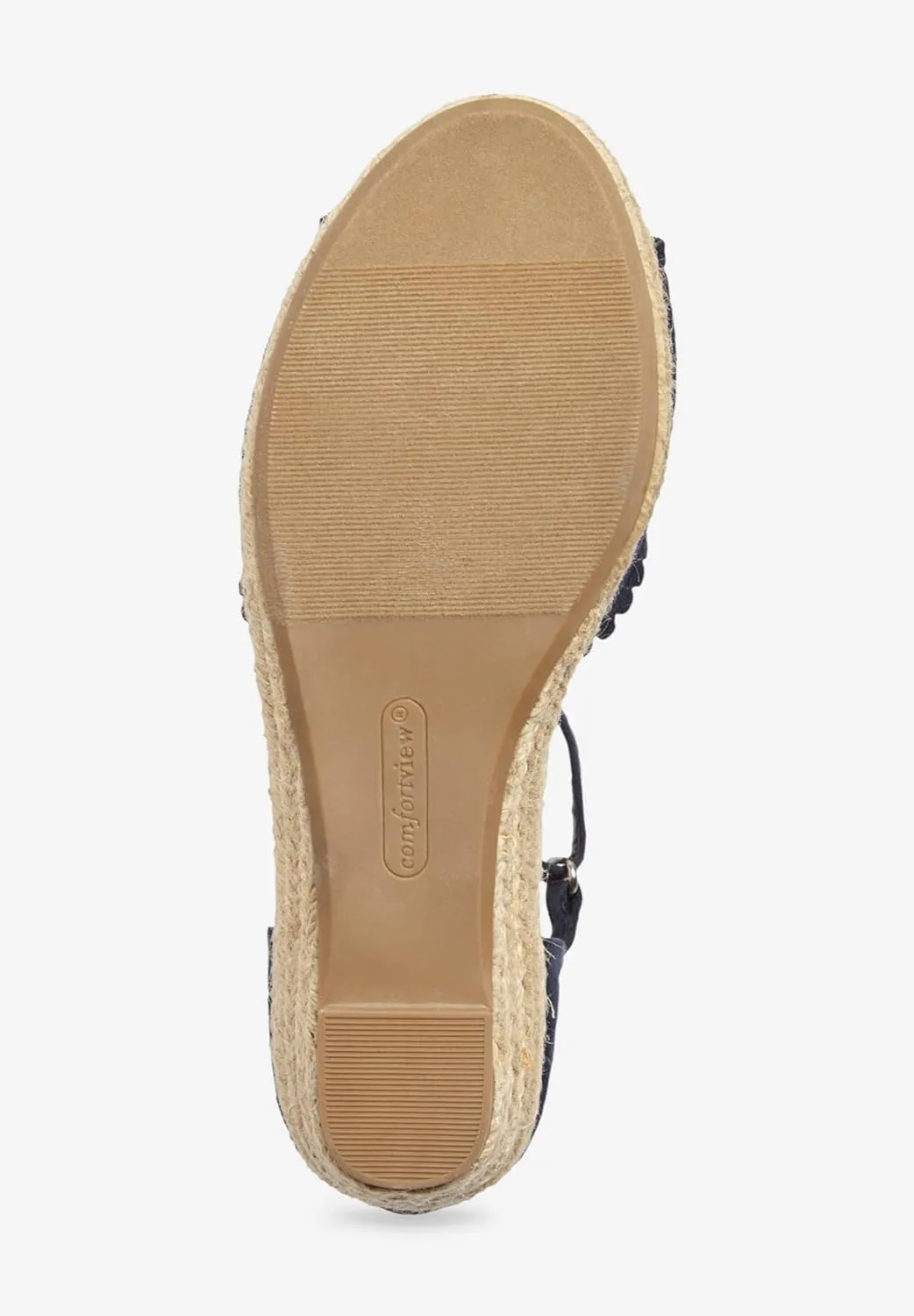 Comfortview Women's Wide Width The Charlie Espadrille