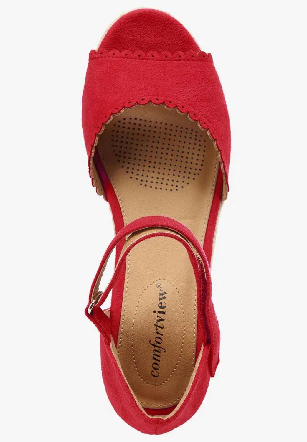 Comfortview Women's Wide Width The Charlie Espadrille