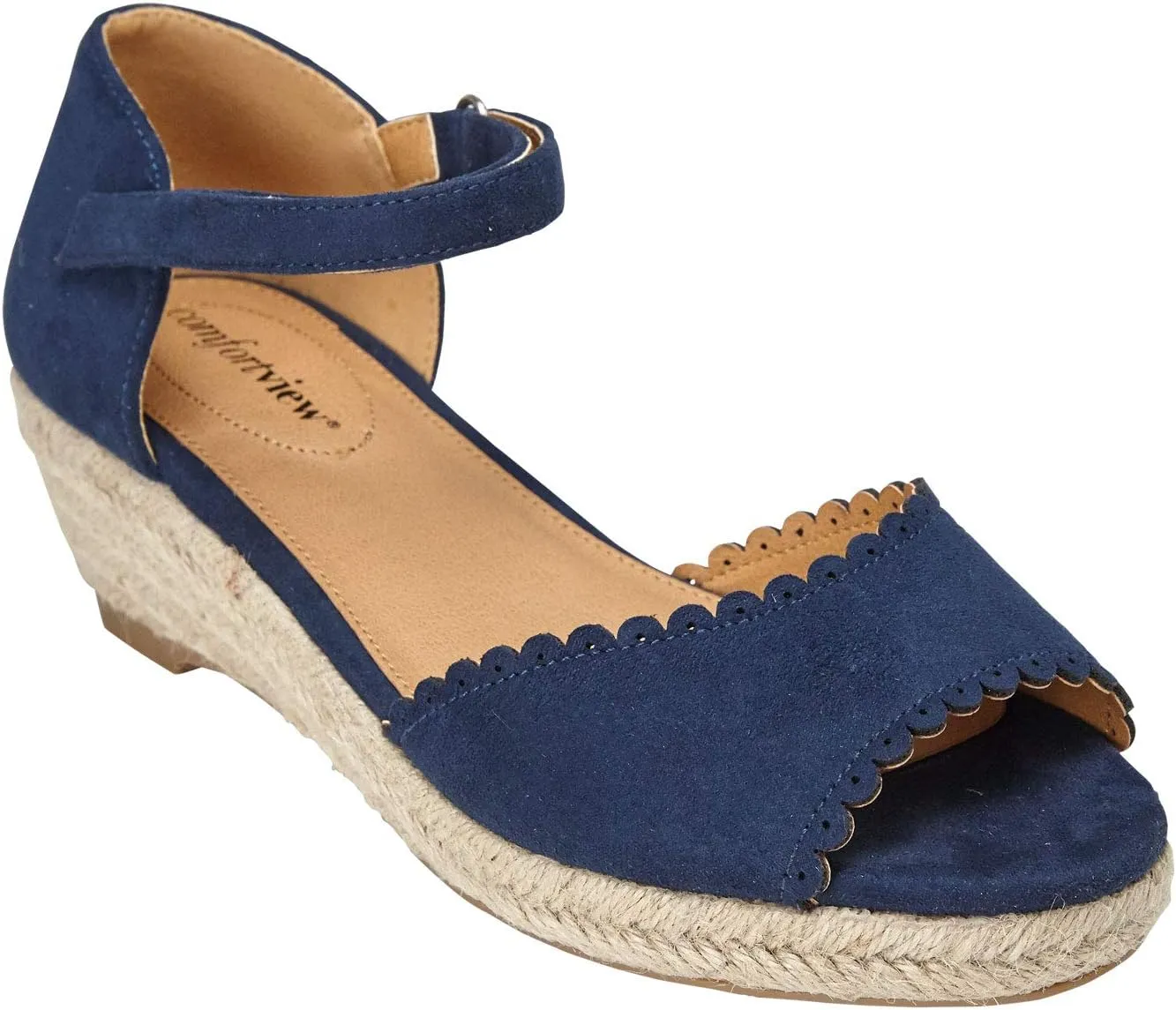 Comfortview Women's Wide Width The Charlie Espadrille
