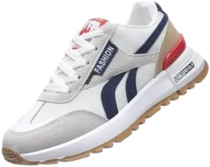 Comfy Colorblock Women's Sneakers with Warm Fleece Lining, Soft Sole & Platform for Effortless Walking