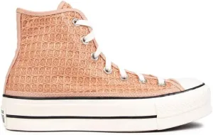 Converse Womens Chuck Taylor All Star Raffia Lift Hi Vachetta Beige/Egret/Black (us_Footwear_Size_System, Adult, Women, Numeric, Medium, Numeric_6)