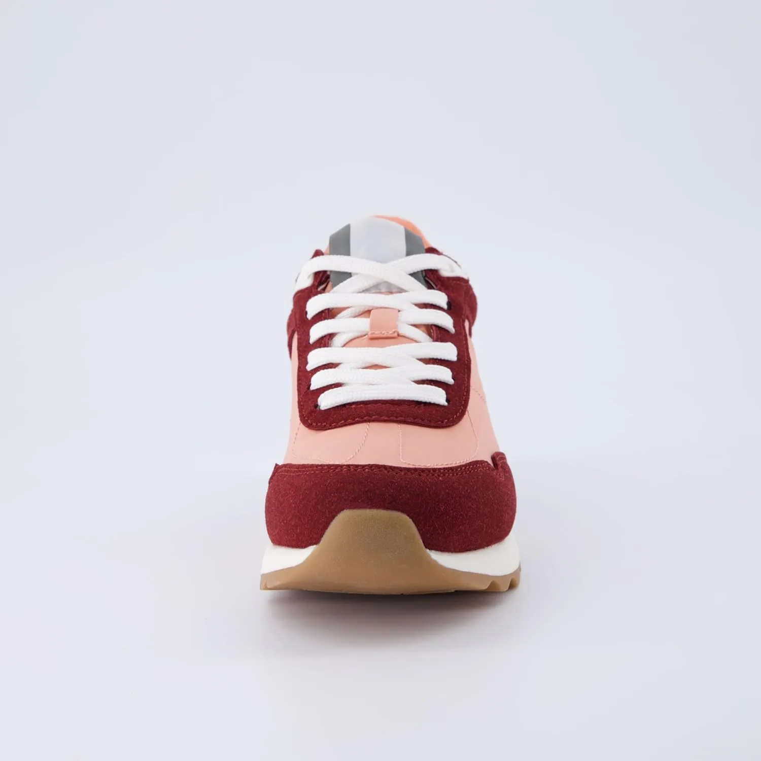 CUSHIONAIRE Women's Kicks lace up Nylon Sneaker  Comfort Foam, Wide Widths Available