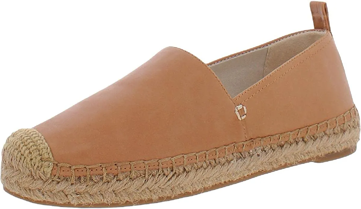 Edelman Espadrilles Leather On Cuoio Adaptive Rounded Slip Brown Toe Flats Sam Kenley Happy customers