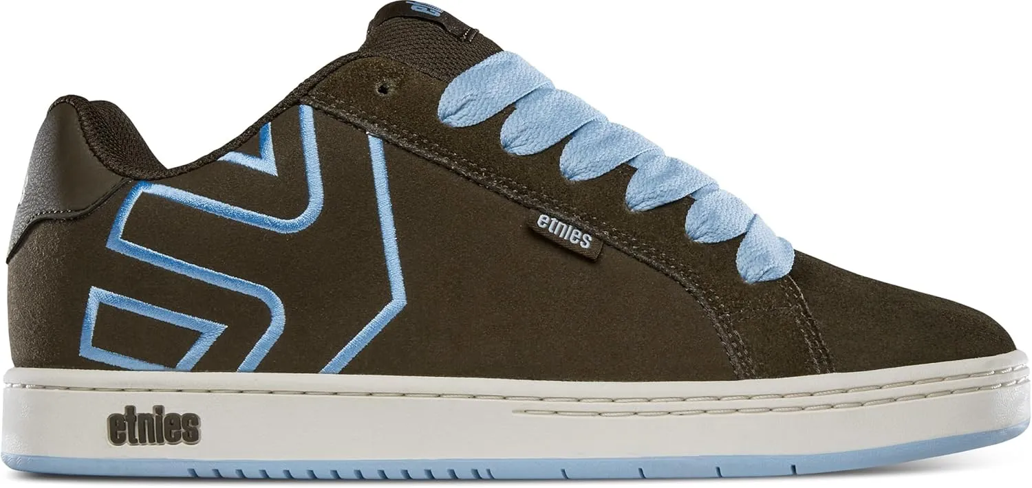 Etnies Men's Low-Top Sneakers Skate Shoe, Brown Blue, 5