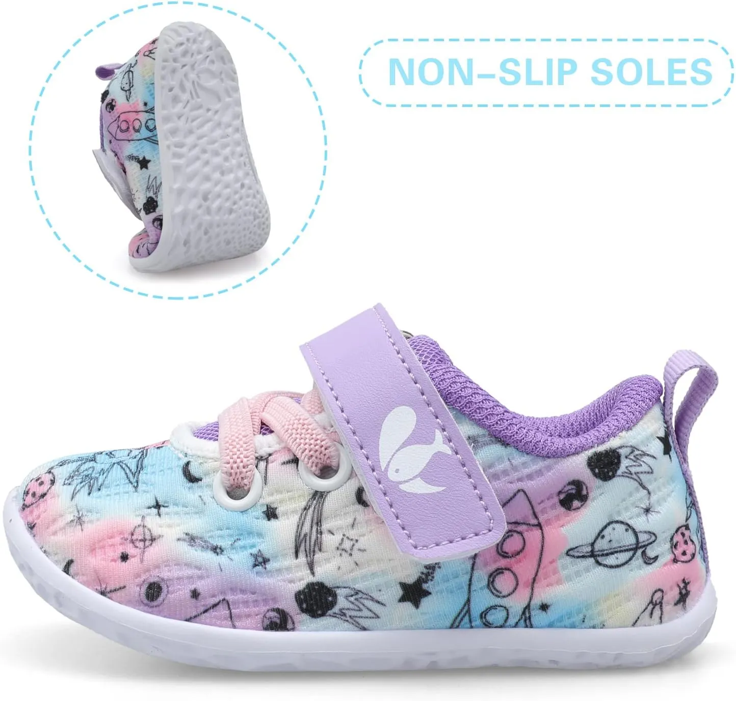 FEETCITY Baby Sneakers Boys Girls Infant Shoes First Walking Shoes Newborn Crib Shoes Toddler Slip On Shoes