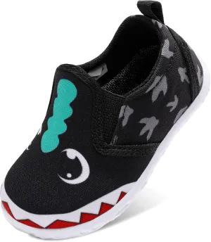 FEETCITY Unisex Baby Shoes Boys Girls Sneakers Infant Slip On First Walking Shoes Toddler Casual Star Sneaker Crib Shoes