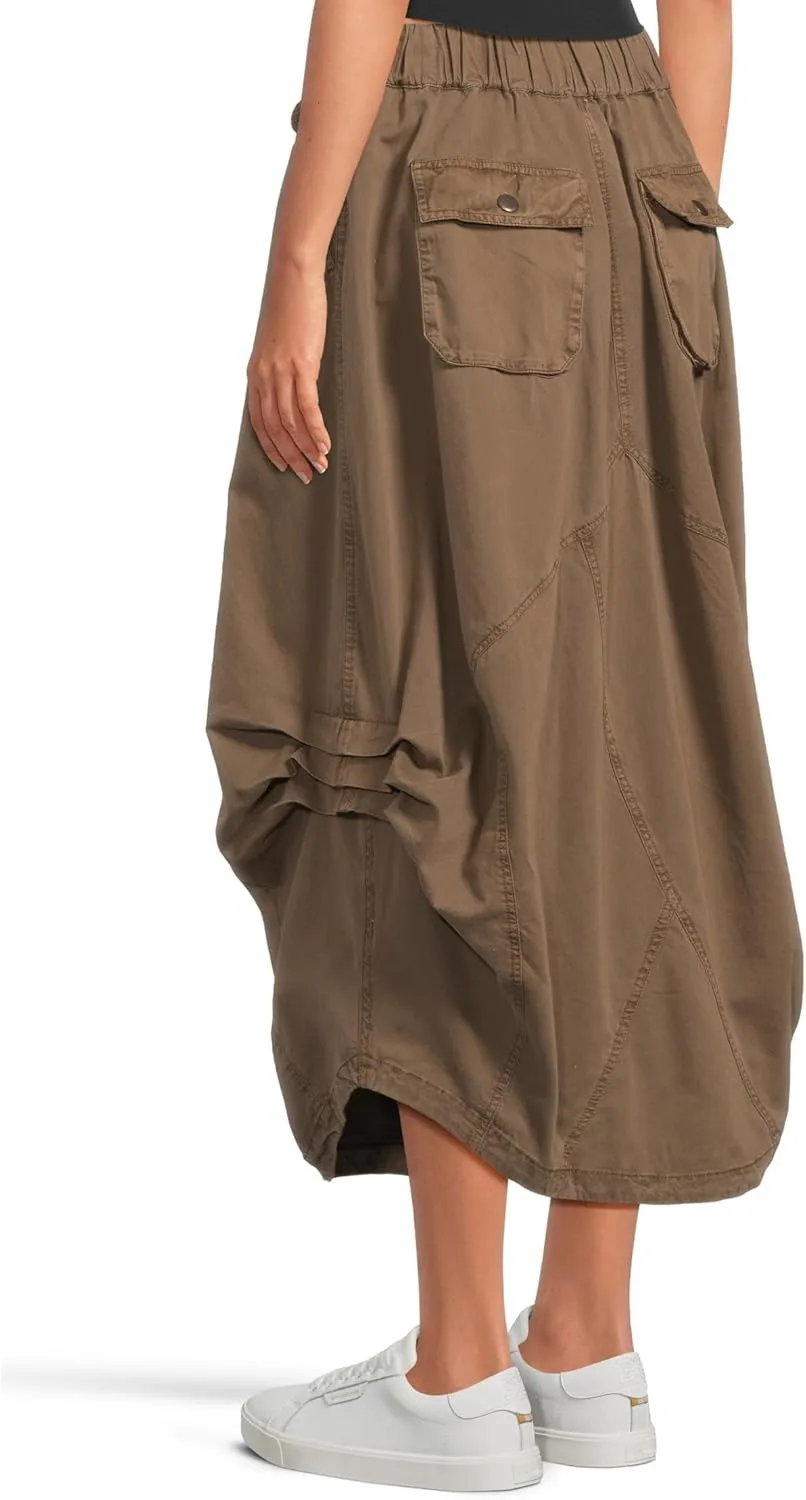 Free People Women's Willow Poplin Midi