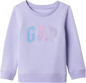 GAP Baby Girls' Logo Crew Sweatshirt