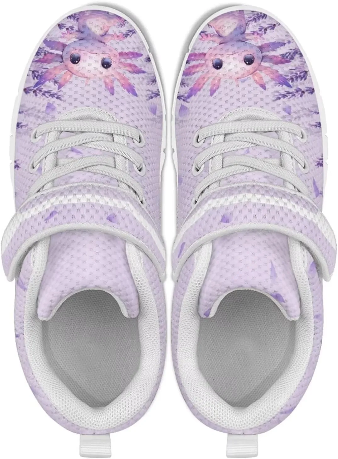Girls' Athletic Tennis Shoes Cute Slip On Kids Sneakers Running Shoes