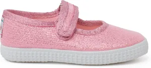 Glitter Mary Janes Adhesive Strap