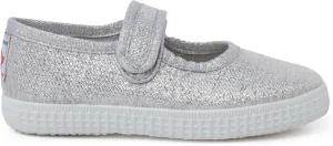 Glitter Mary Janes Adhesive Strap