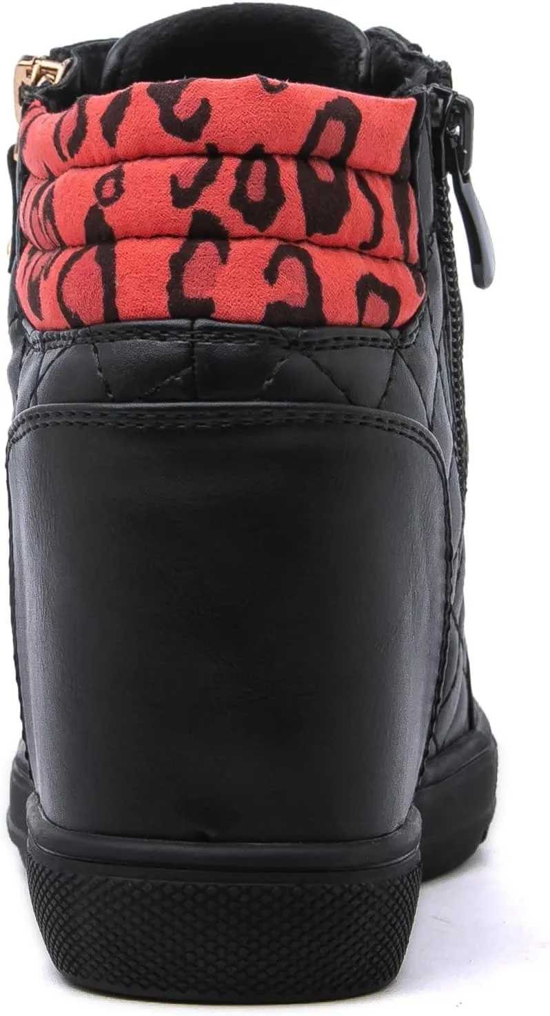 GLOBALWIN Women's Ankle Boots Wedge Sneakers For Women