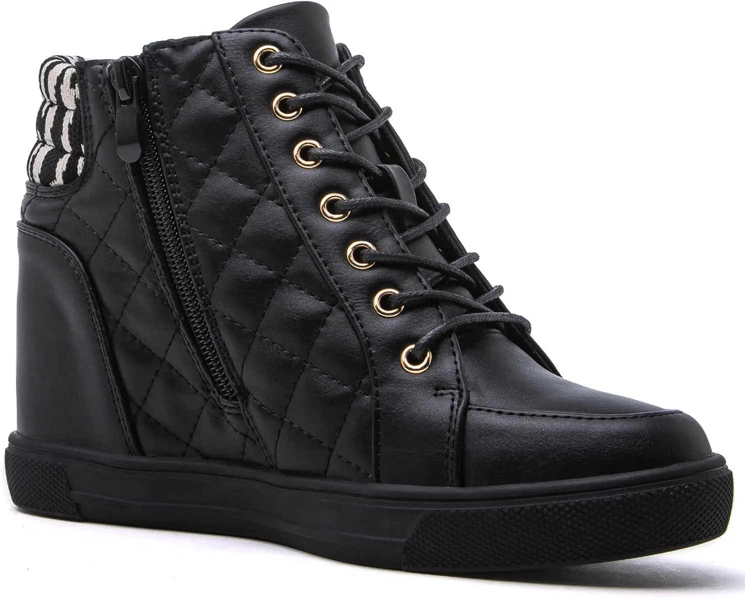GLOBALWIN Women's Ankle Boots Wedge Sneakers For Women