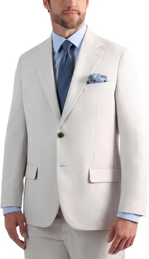 Haggar Men's Smart Wash Premium Stretch Classic Fit Regular and Big & Tall Suit Separates(Pants & Jackets)