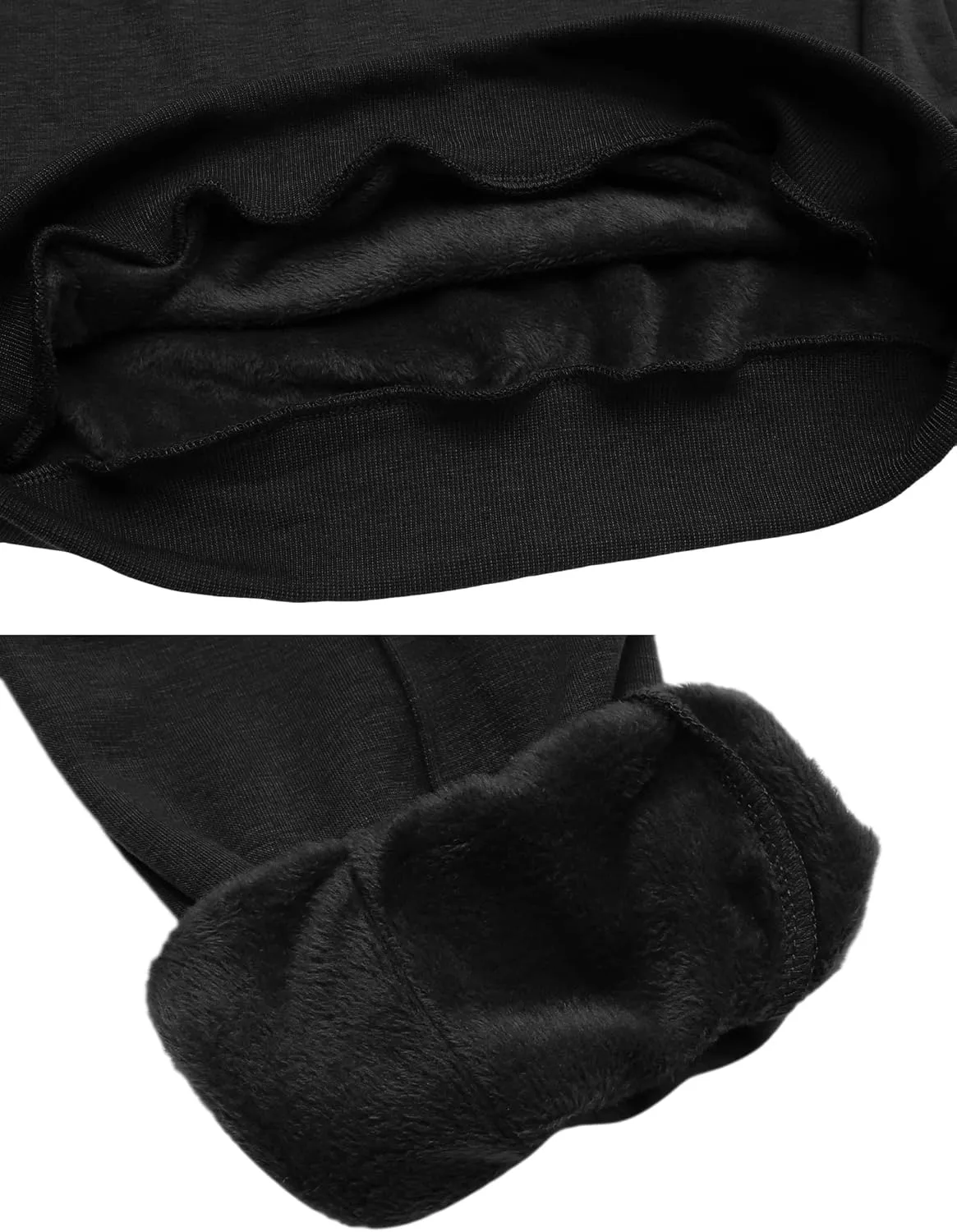 HOTOUCH Fleece Sweatsuit 2 Piece Outfit Winter Sherpa Lined Tracksuit Warm Up Suits Thick Sweatshirt and Sweatpants Sets