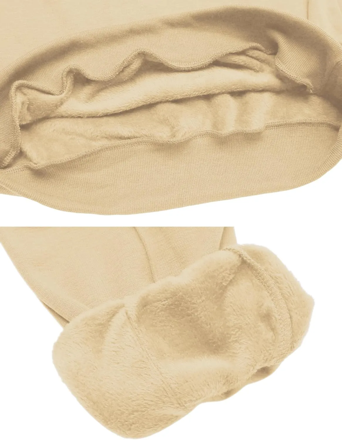 HOTOUCH Fleece Sweatsuit 2 Piece Outfit Winter Sherpa Lined Tracksuit Warm Up Suits Thick Sweatshirt and Sweatpants Sets