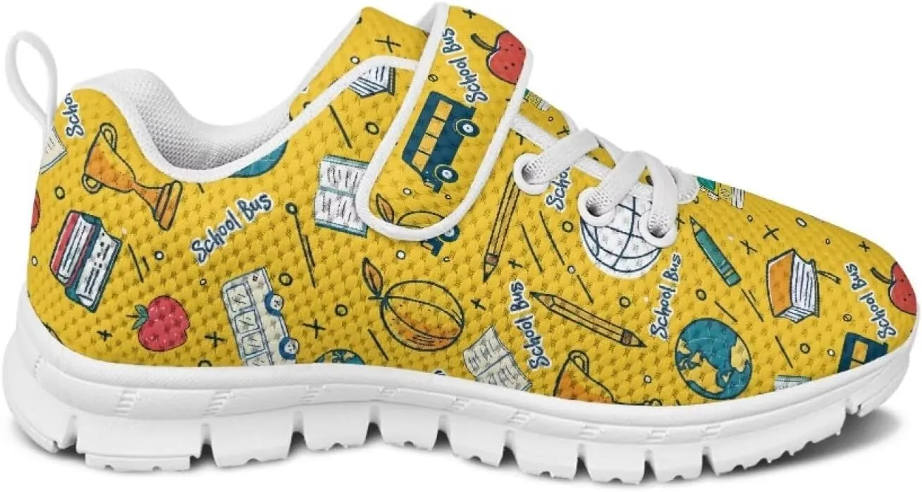 Howilath Little Kid Sneakers One Strap Sports Shoes Sneakers for Boys Anti-Skid Running Tennis Shoes