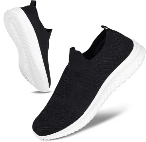 JIAFO Mens Shoes Walking Shoes for Men Mens Slip On Shoes Sneakers for Men, Casual Athletic Running, Lightweight Breathable Mesh Knit