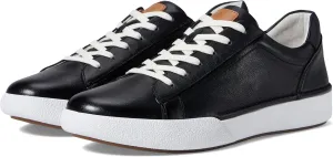 Josef Seibel® Claire 01 Leather Sneakers for Women – Leather and Textile Construction – Moc Toe