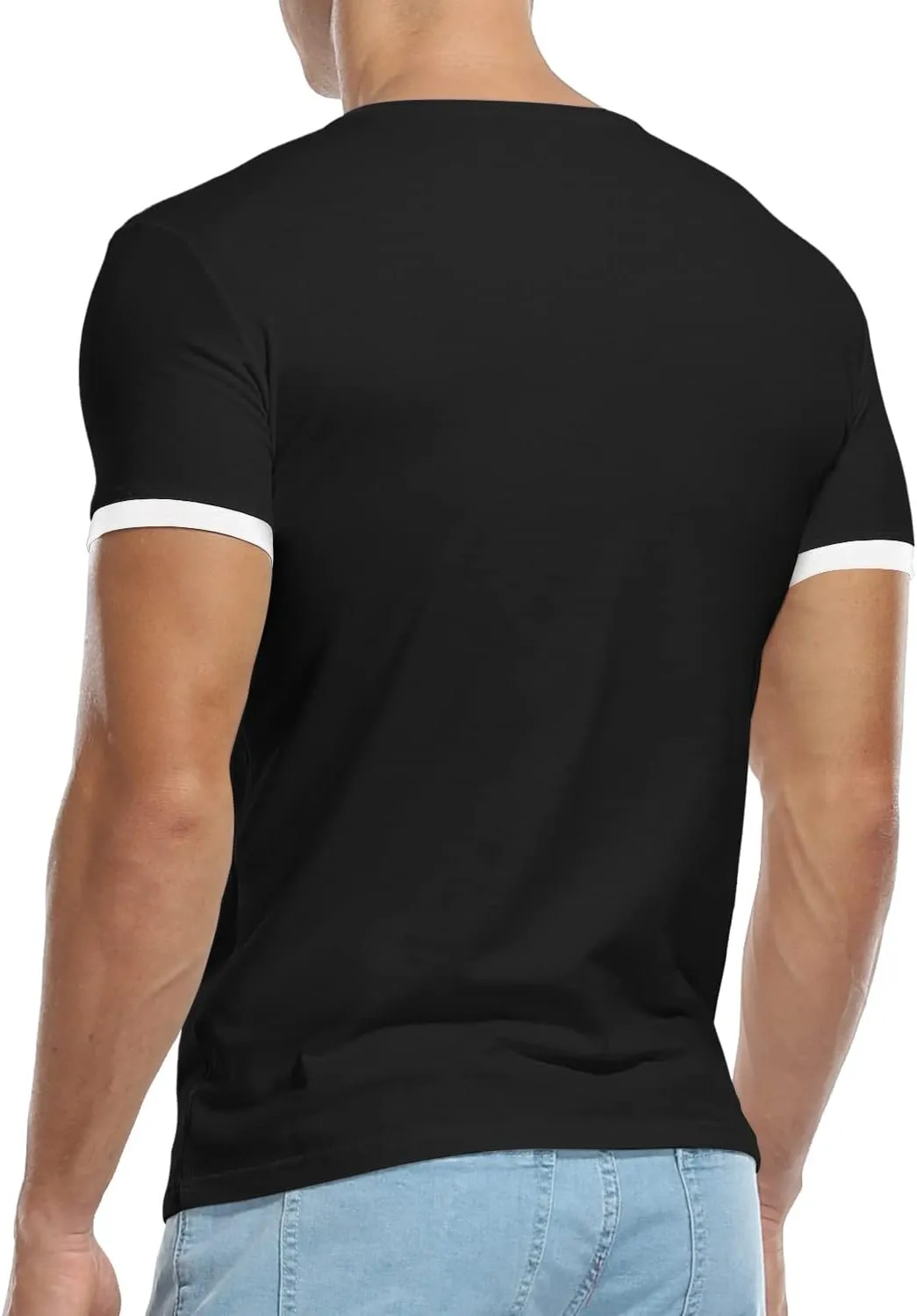 KUYIGO Men's Henley Shirts Short Long Sleeve Casual Summer Slim Fit Cotton Shirt