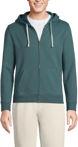 Lands' End Men's Serious Sweats Full Zip Hoodie