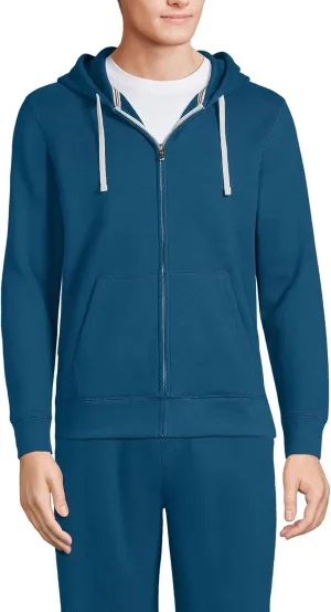 Lands' End Men's Serious Sweats Full Zip Hoodie