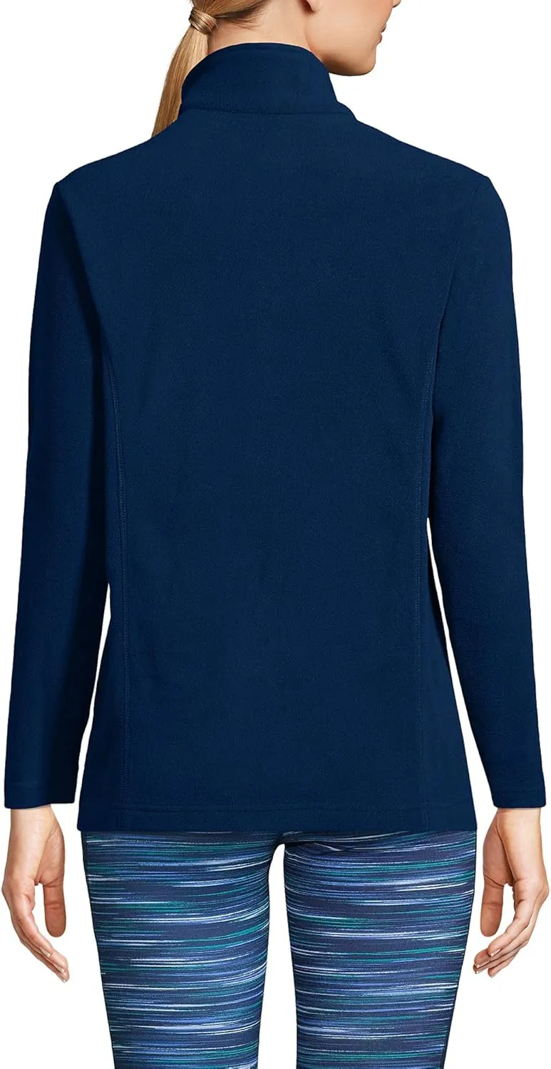 Lands' End Women's Anyweather Fleece Quarter Zip Pullover